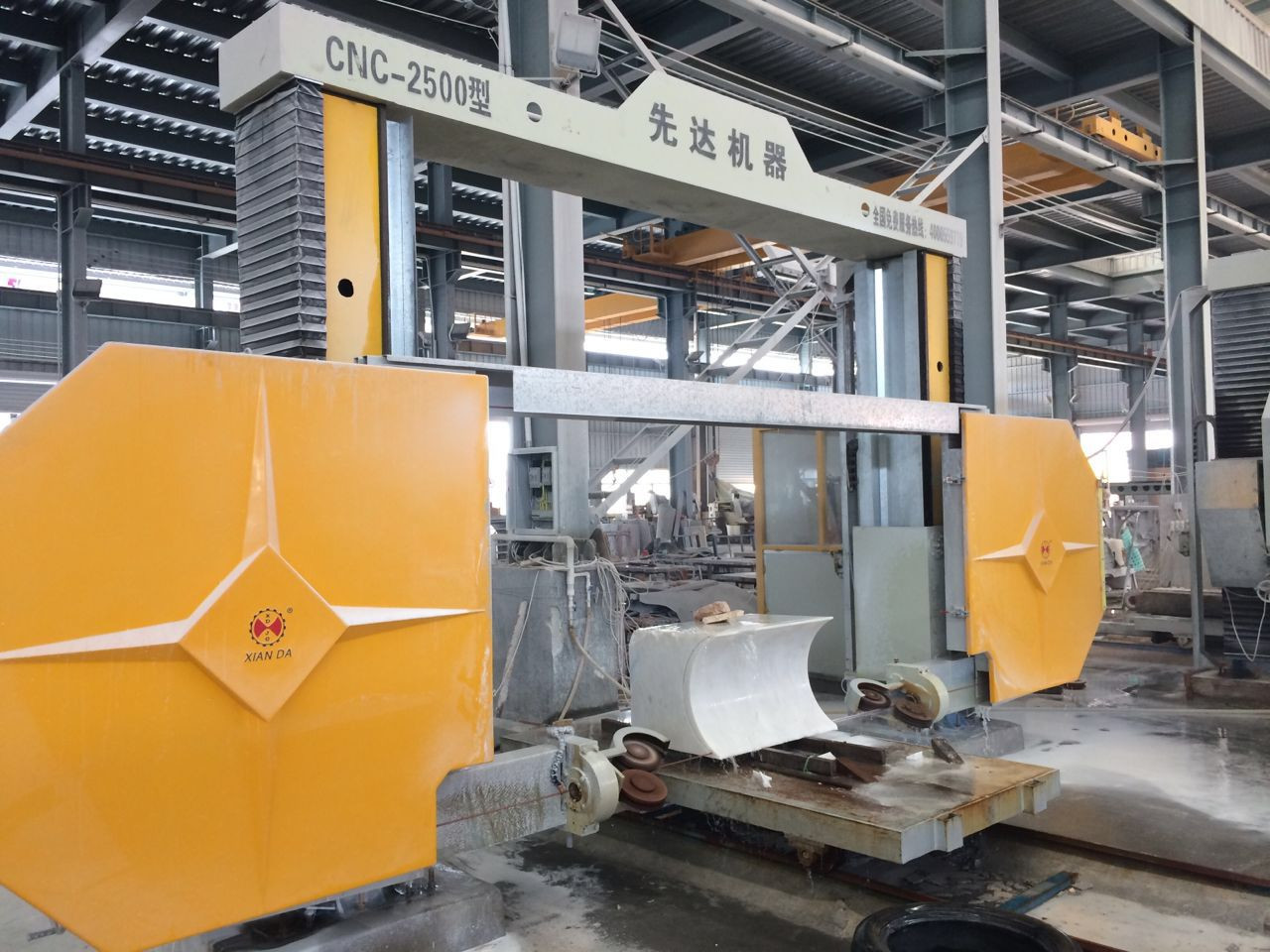 4 Axis Cnc Diamond Wire Saw Machine With High-Efficiency Cutting