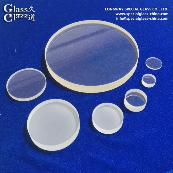 JGS1 JGS2 Optical Quartz Glass Protective Lens For Laser System
