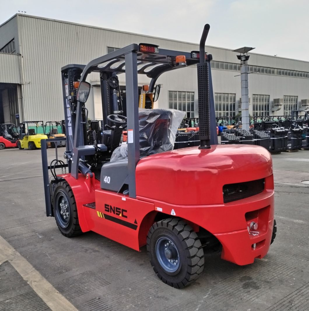 Forklift 2.5 3 4 5 6 7 10 Ton Fork Lifter Truck Diesel Forklift with 3 Stage Mast