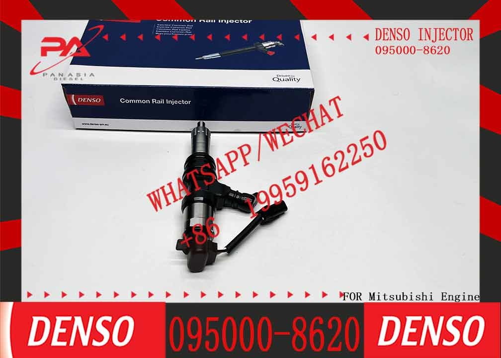 New quality common rail diesel Fuel Injector 095000-8620 095000-8621 for MITSUBISHI 6M60T ME306200 ME307085