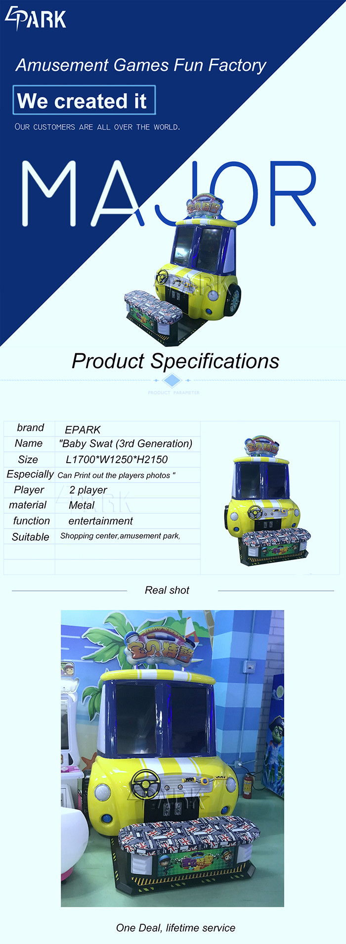Children 'S High Definition Racing Coin Game Machine Interactive Video Game Equipment