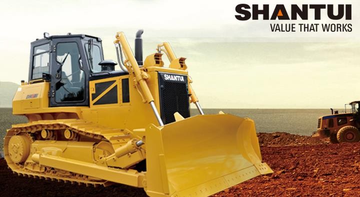 SD08YE/YS Turbo charged Shantui Bulldozer Water Cooled 4 Stroke / Cycle