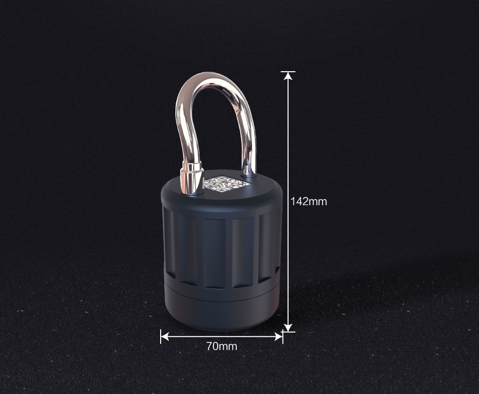 Large Memory IoT Security Padlock Gps For Container Monitoring