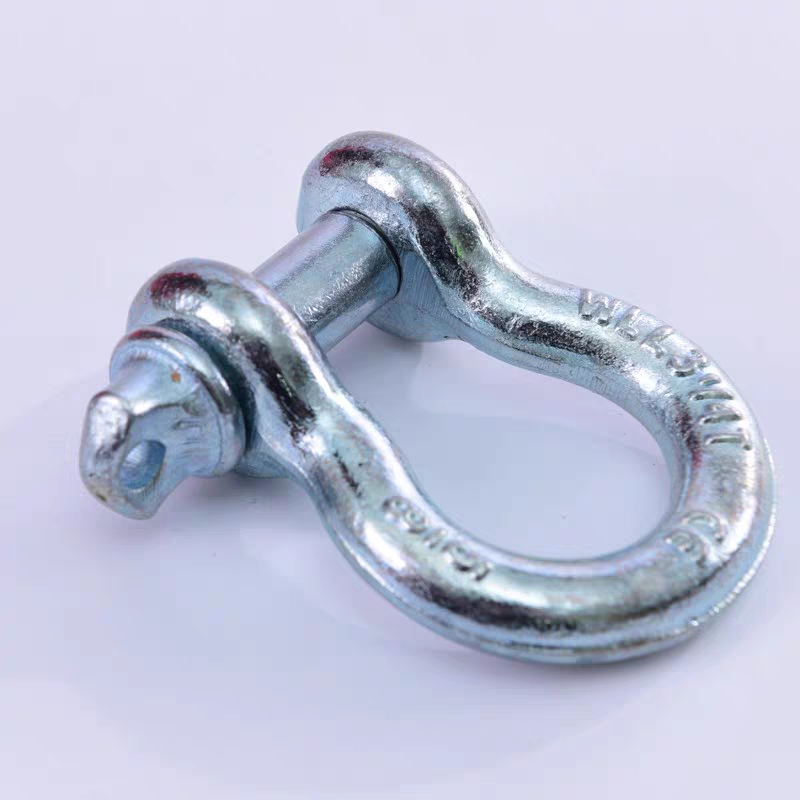 Us Type Safety Bolt Shackles G210 Hot Dip Galvanized Lifting Marine Screw Pin Bow Shackles