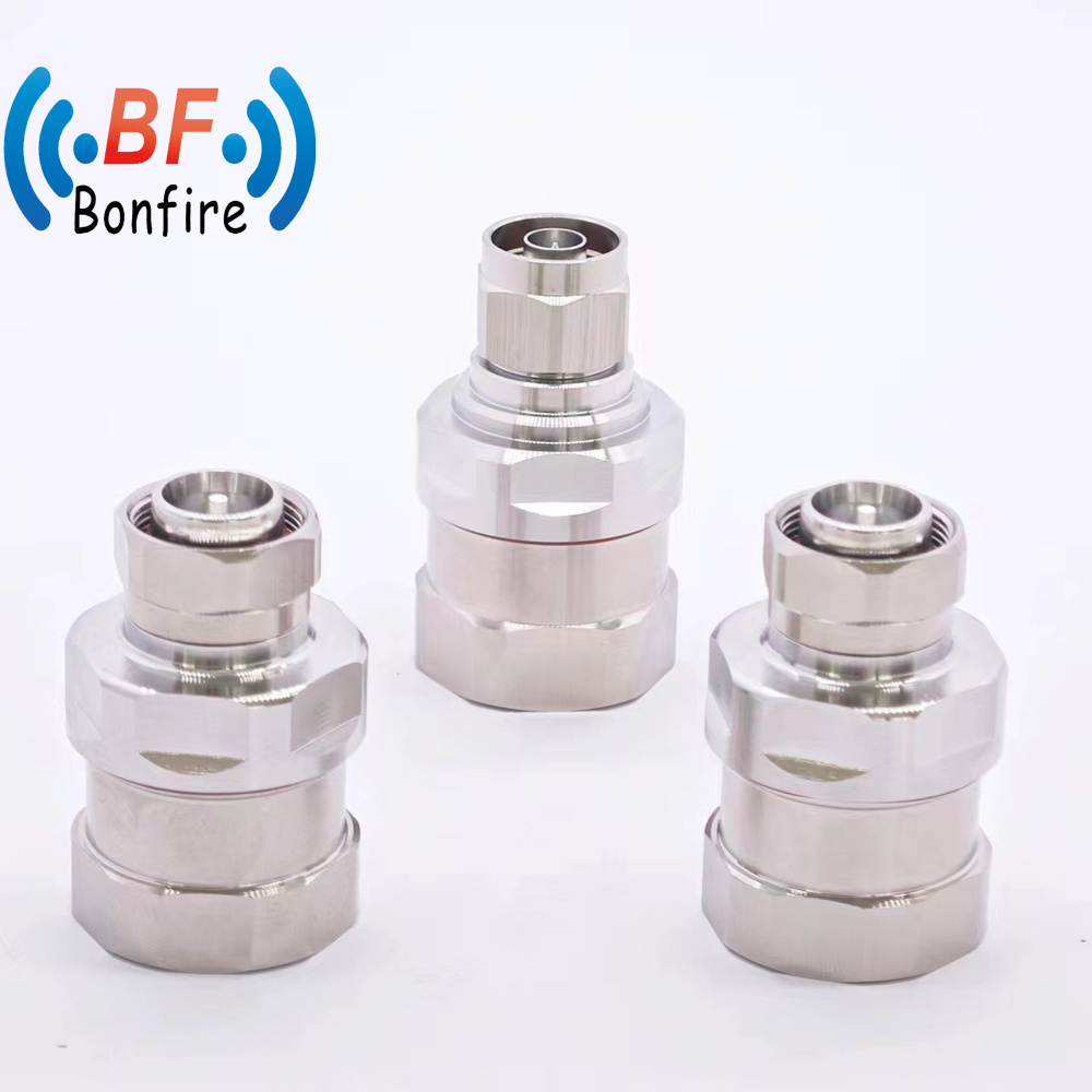 RF DC-4GHz 7/16 DIN Male Coaxial Connector for 7/8 Coaxial Cable with Excellent Electrical Performance