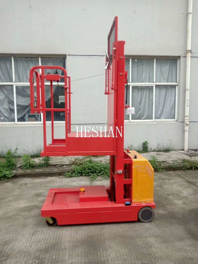 Electric Stock Order Picker 6.5M Order Picking Trucks 200kg Loading Capacity