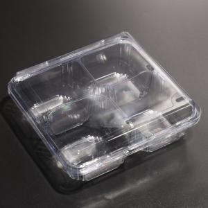 Eco Friendly 4-compartment Leak Proof Rectangular Disposable Plastic Food