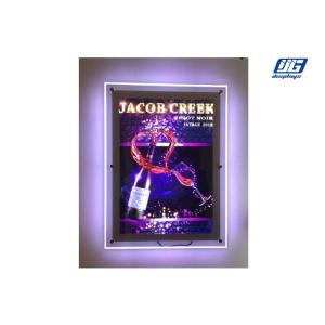 Single Side Poster Display Stands , A0 Size 35W Crystal Led Panel Edge Lit