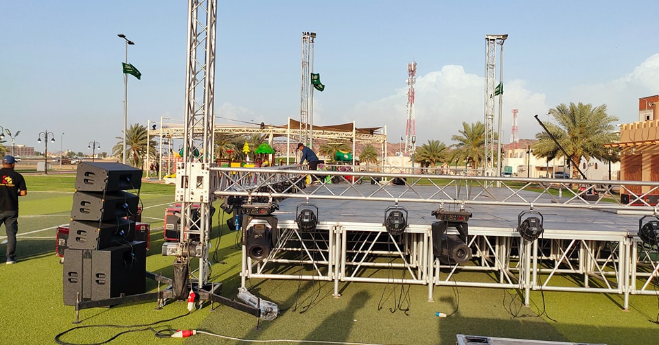 ARE AUDIO dual 12 inch outdoor line array compact and powerful line array speaker for outdoor events