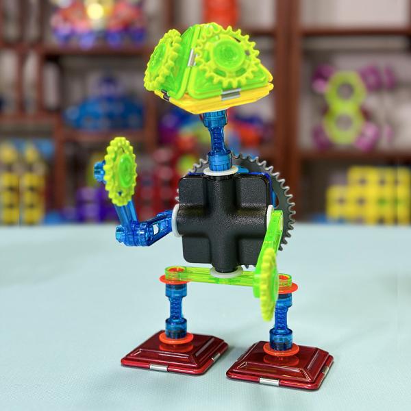Creative Magnetic Blocks Accessories Kung Fu Little Turtle Construction Toys