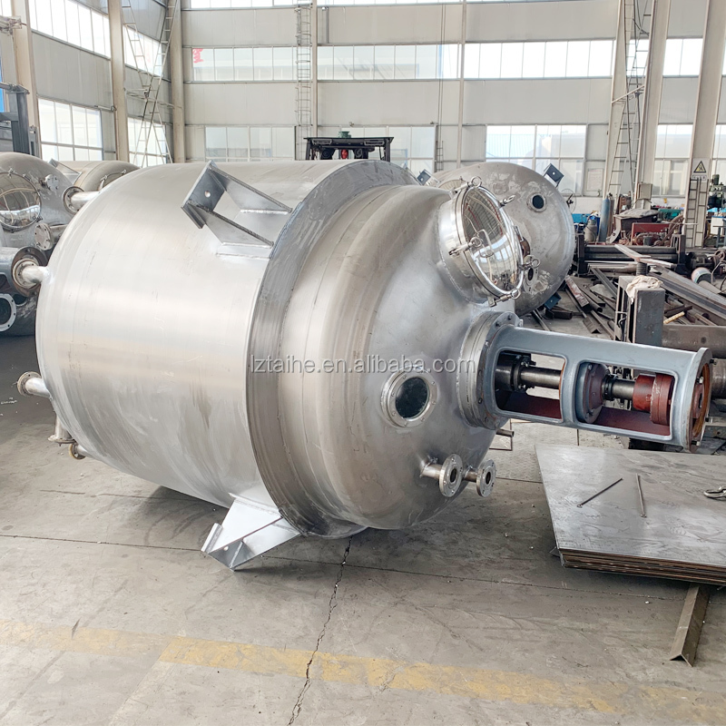 Automatic Grade Automatic 10000L Stainless Steel Industrial Batch Reactor