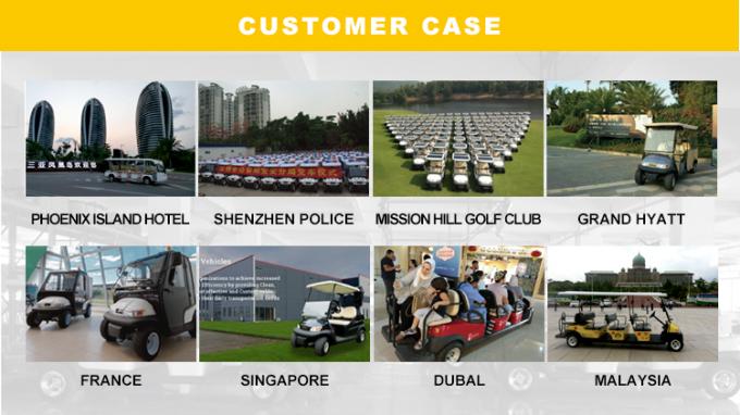 EXCAR 48V 2 Seater Electric Hunting Golf Carts Intelligent Onboard Charger 3