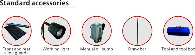 NT40 / 5HP Spindle Turret Head Milling Machine Universal Bed Type Turret RAM Knee Milling Machine