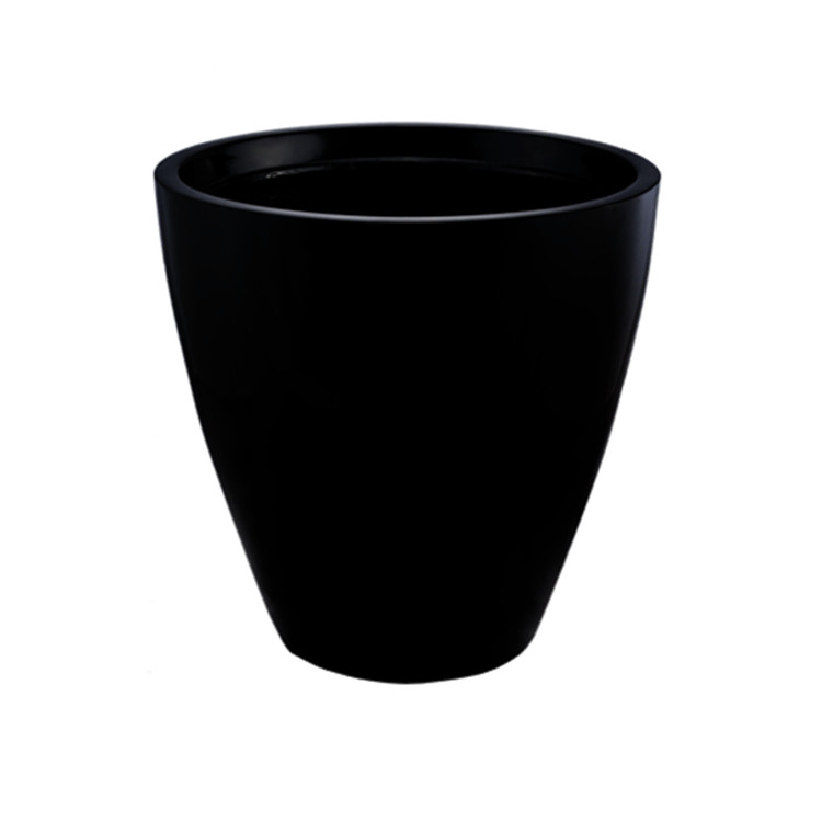 Nordic Modern Fiberglass Garden Planter Marble Color Indoor And Outdoor
