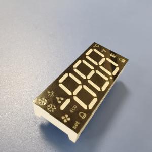 Triple Common Anode 100mcd 17mm 7 Segment LED Display