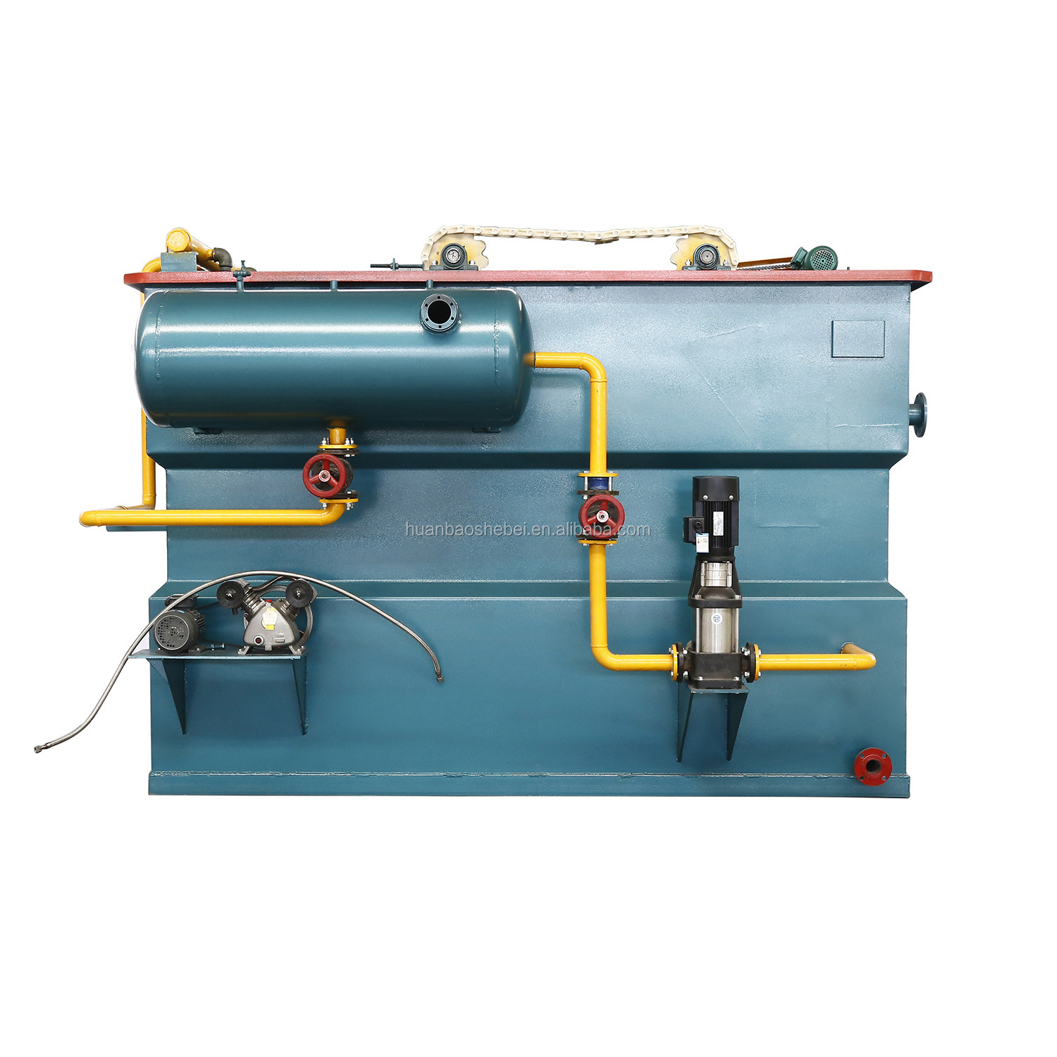 3000L/Hour Dissolving Air Float Machine for Wastewater Treatment Plant in Aquaculture