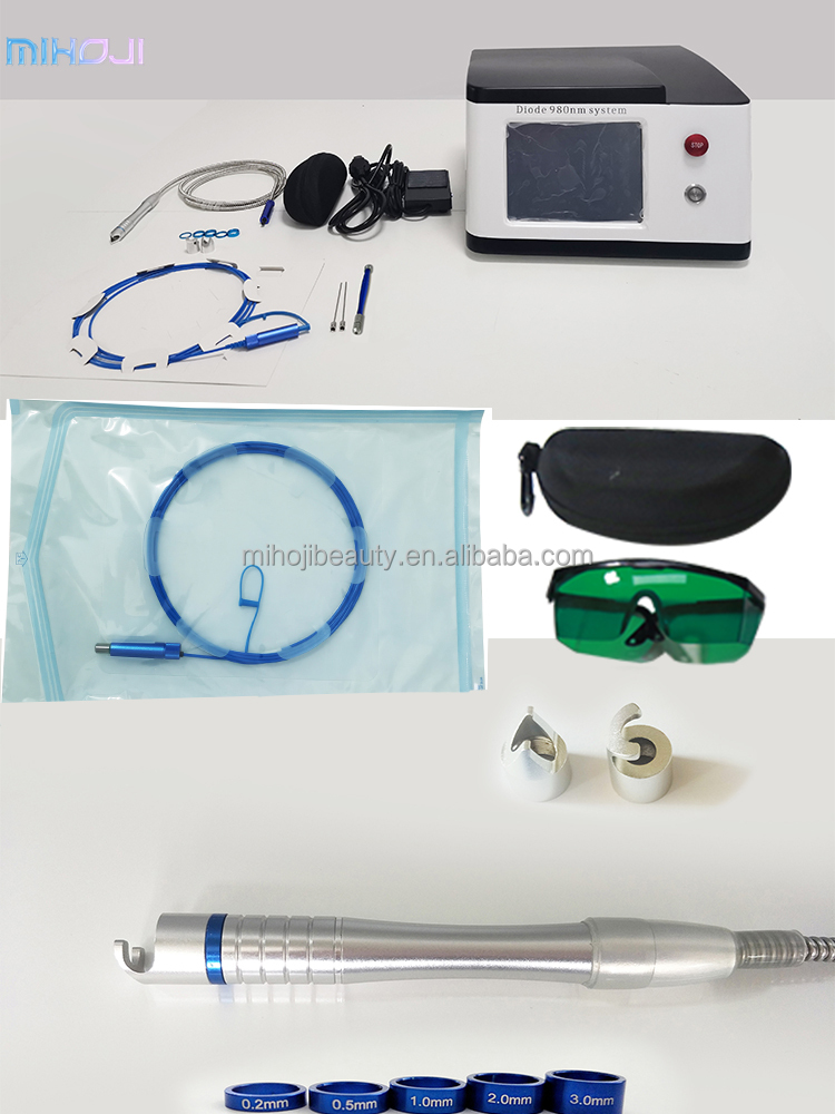 980nm Portable Vascular Removal Machine For Spider Vein Blood Vessels