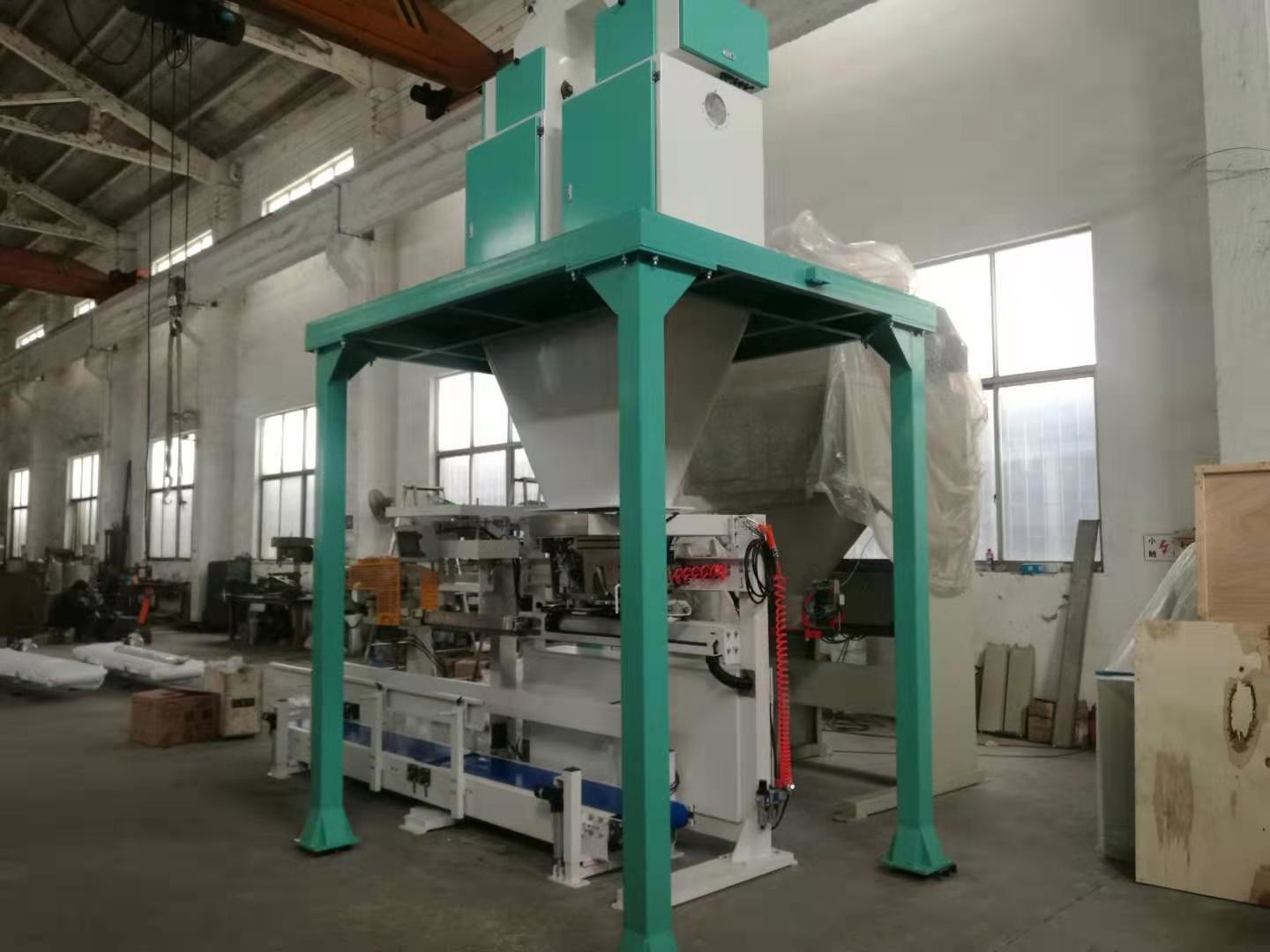 One Operator Handle Granule Packing Machine 800 Bags / Hour Long Life Time