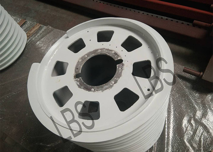 Galvanized Wire Rope Drums With Bigger Groove For Cable Storing