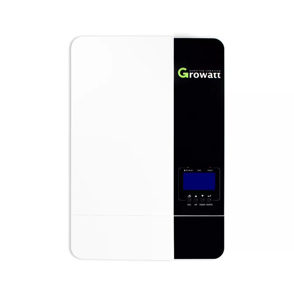 Split Phase Hybrid Solar Power Inverter Growatt Off Grid 120V 240V SPF 3500 ES 3.5KW