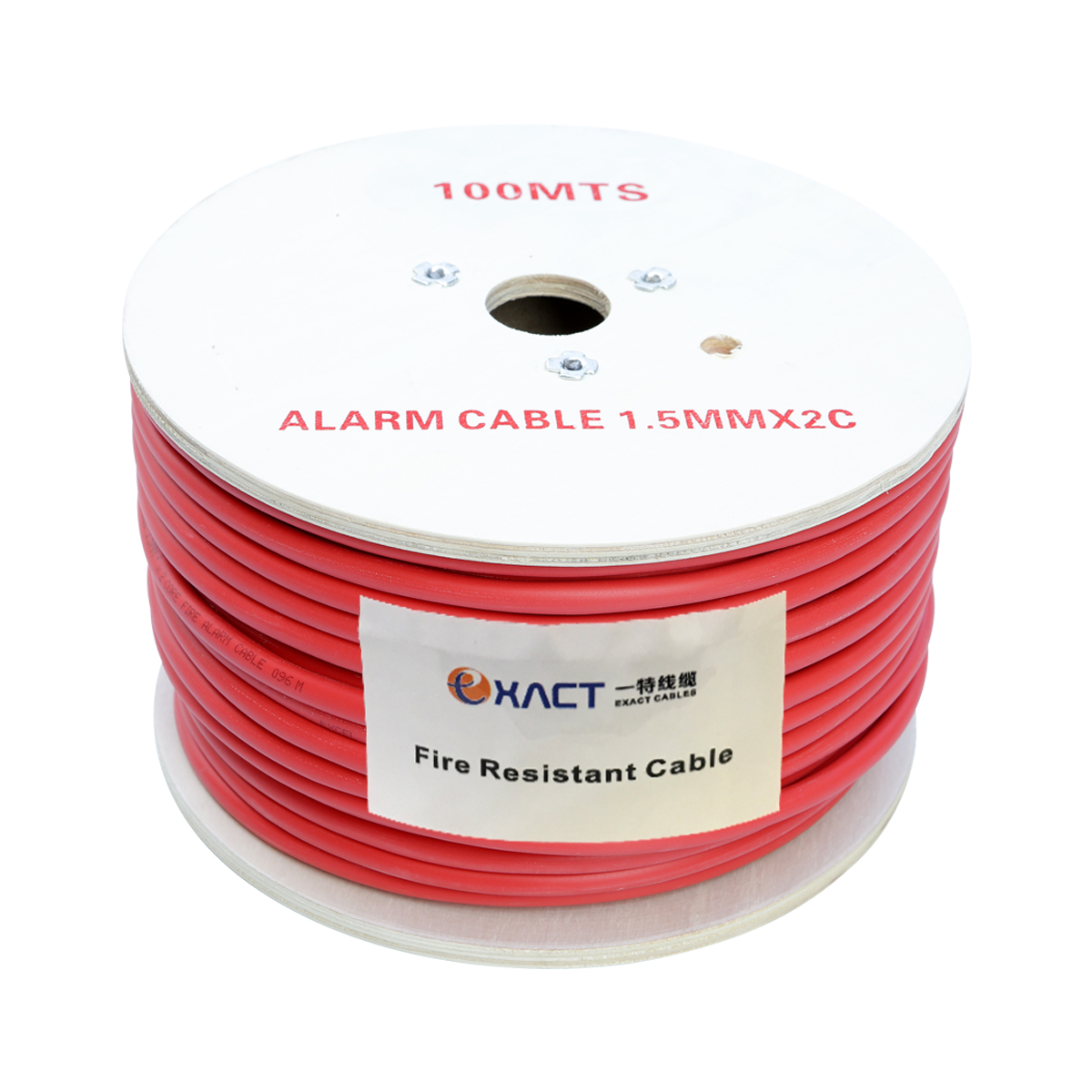 Stranded 2 Cores 2x1.5mm2/2x1.0mm2 Copper Armored Wire for Fire Alarm System Protection