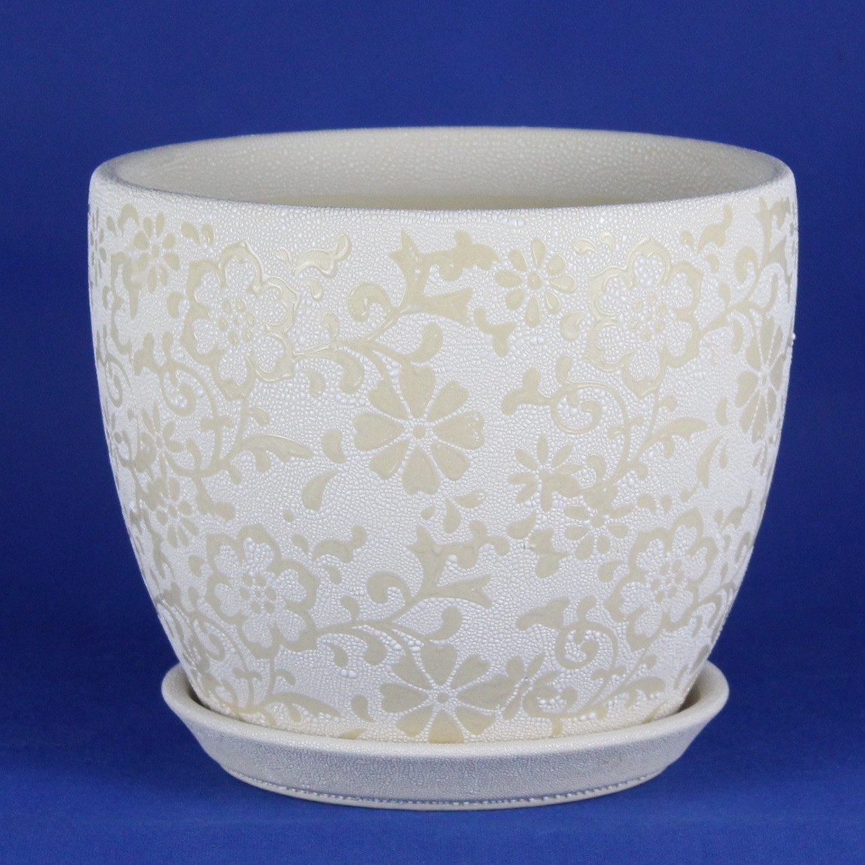 Durable And Versatile Ceramic Pots Glossy Finish For Living Room