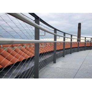 1.5mm Balustrade Or Railing Architectural Wire Mesh Non Rusting