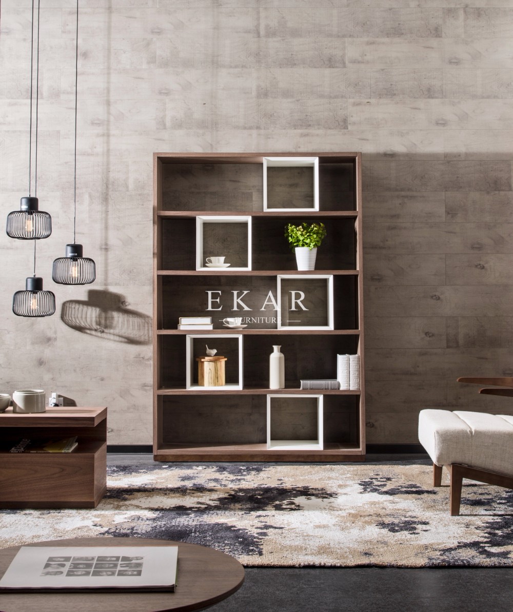 Home Office Furniture Wooden Bookshelf Cabinet Bookcase KSL-BK002