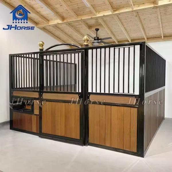 European Horse Stall Welded Front Panels With Customizable Lengths For Farms