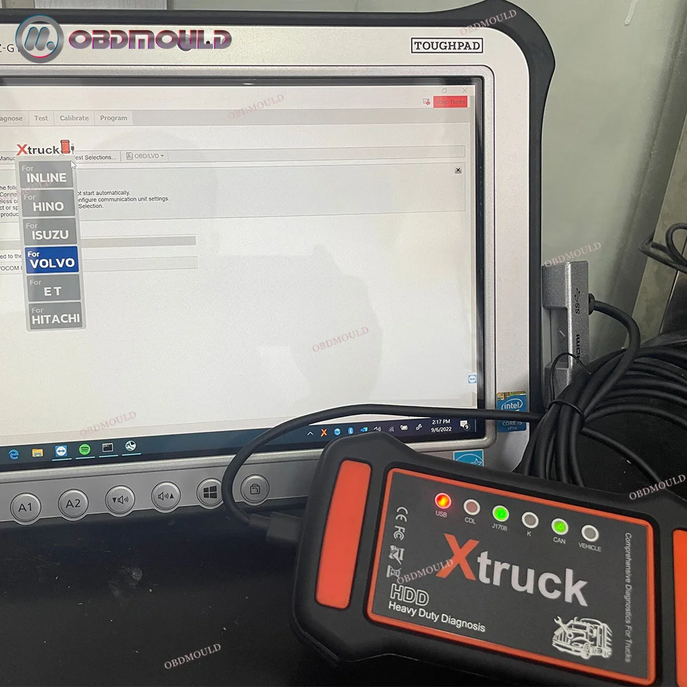 Xtrunk Y009 CANBUS Diagnostic Tool Applicable to Heavy-duty Truck Excavator Diesel Engine Structure