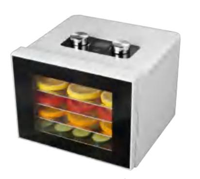 Quality 417mm Electric Food Dehydrator , 320W 4 Tray Food Dehydrator for sale