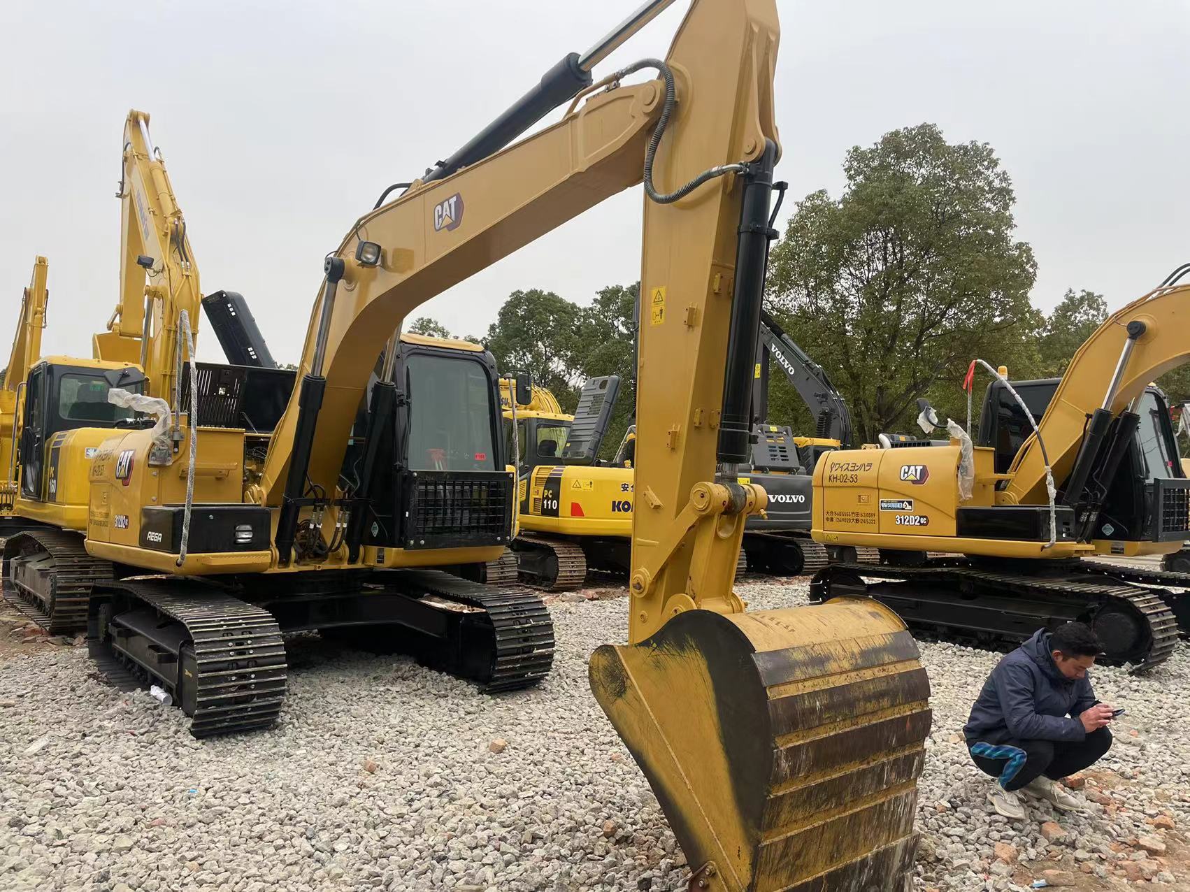 new arrival used excavator cat312d/secodn hand high digging power used cat 312d for sale