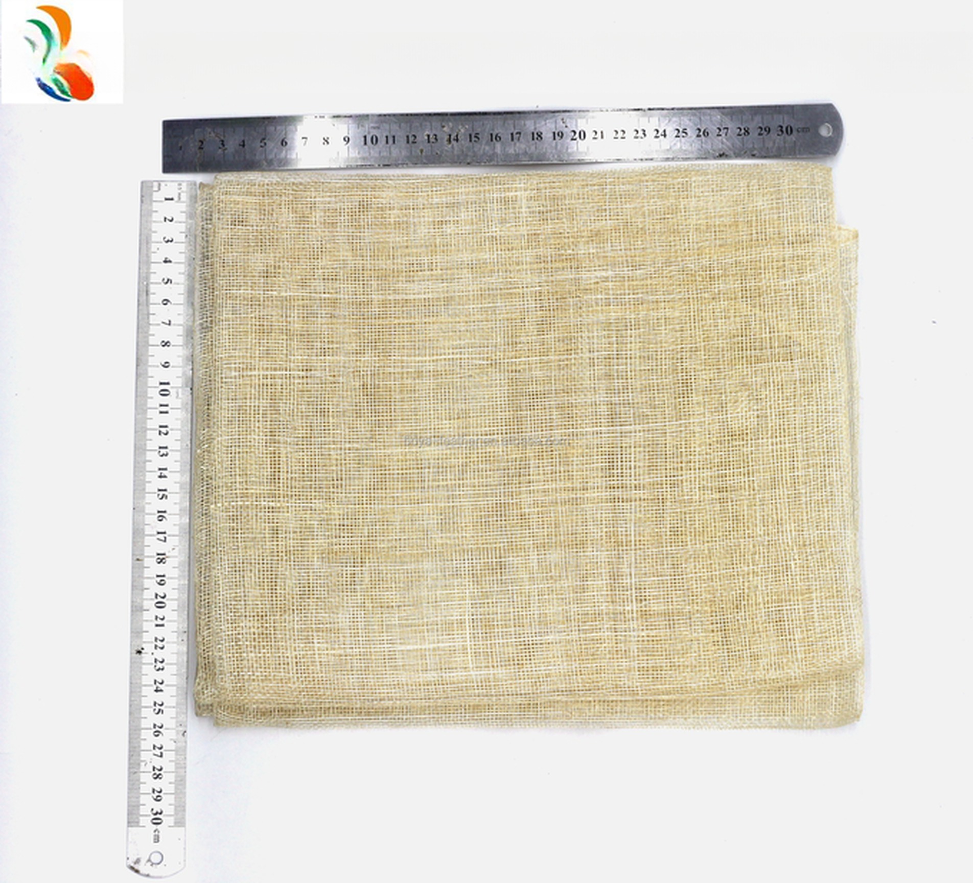 Dyed Goose Feather Sinamay Fabric for Hat Decoration and Millinery Supplies