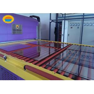 Architecture Tempered Glass Making Machine / Glass Tempering Line CE Certificati