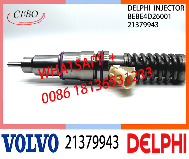 21379943 BEBE4D26001 Fuel Diesel Injector 21379943 BEBE4D26001 E3.18 for VOL PENTA MD13 900 TIER3 MARINE