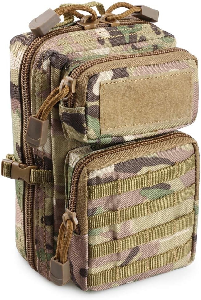 Tactical Molle Utility Pouch, Tool Pouch Tactical Phone Pouches Mini Waist Pouches Medical EDC IFAK Pack Mini Design