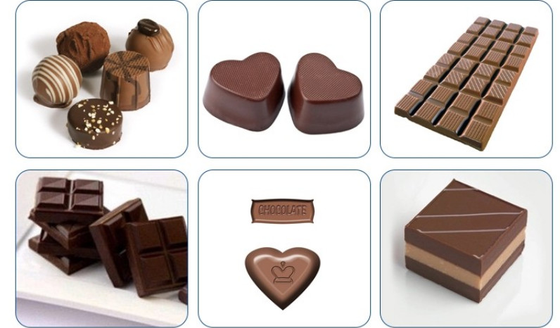 Intelligent 304 Stainless Steel Chocolate Enrobing Machine 12KW Power