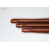 Buy cheap Heat Transferring Copper Finned Tube Flexible For Coaxial Evaporators 10.2mm from wholesalers