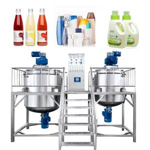 Customized Liquid Detergent Manufacturing Machine High Shear Mixer Homogenizer