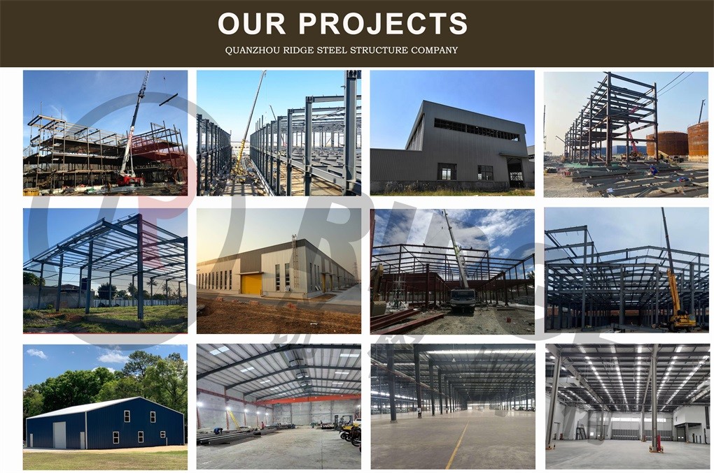 Economical Steel Structure Construction Prefabricated Steel Frame Commercial Building