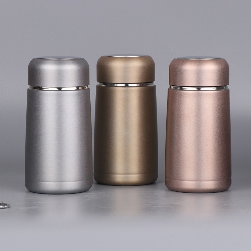 350ML Mini Cute Coffee Cup Vacuum Flasks Thermos Bottle Stainless Steel Water Travel Mug Office Tea Thermal Sealed And Waterproof, Compact And