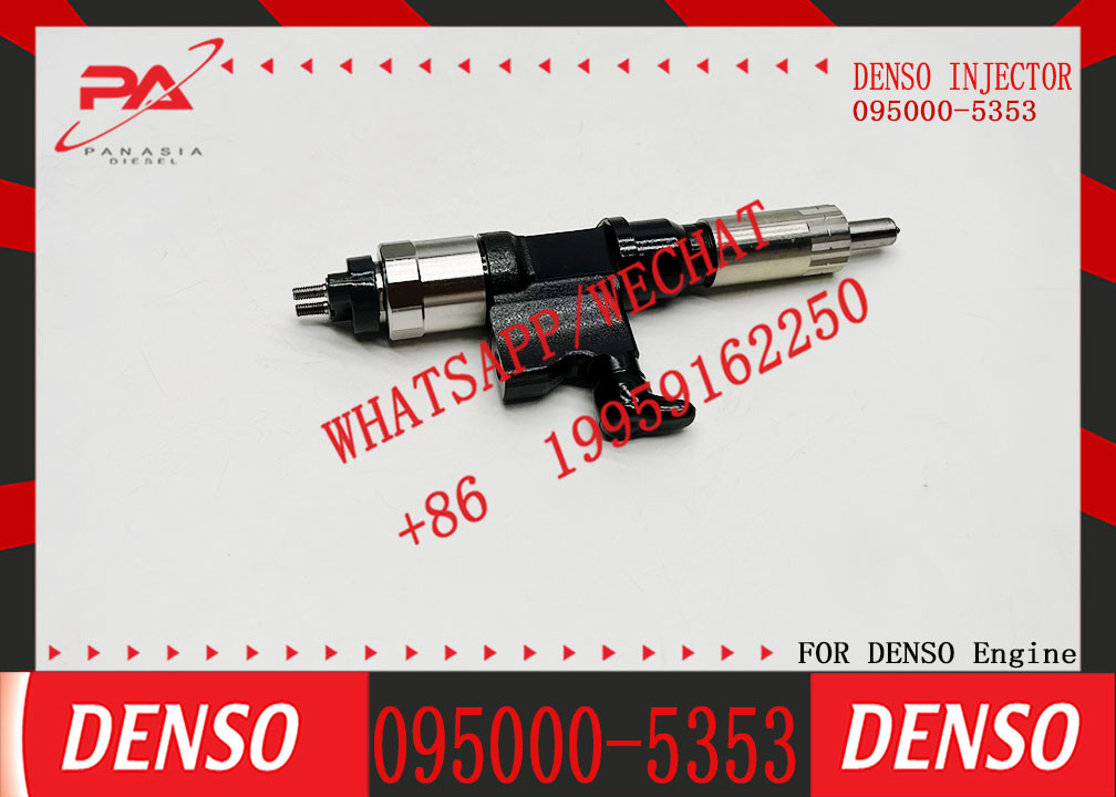 High Quality Common Rail Fuel Injector 095000-5353 095000-6372 095000-6382 095000-6392 095000-8901 8-97601156-4
