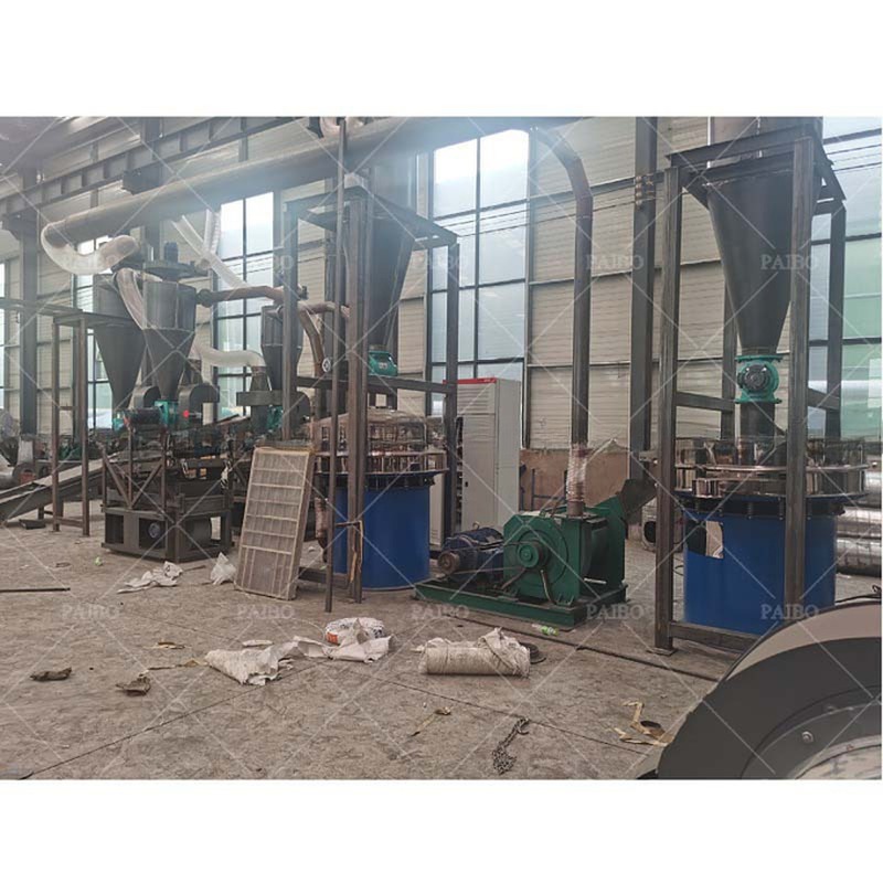 300KG/H Solar Panel Recycling Machine for Aluminum Composite PV Panel Silicon Glass Copper Silver