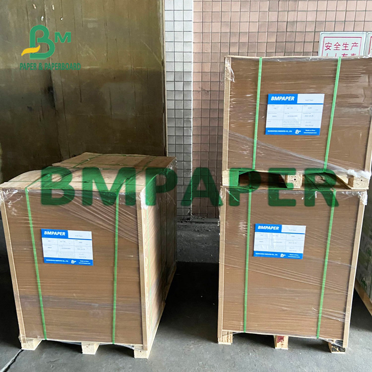 300g PE Coated Food Wrapping Kraft Paper For Fried Chicken Box