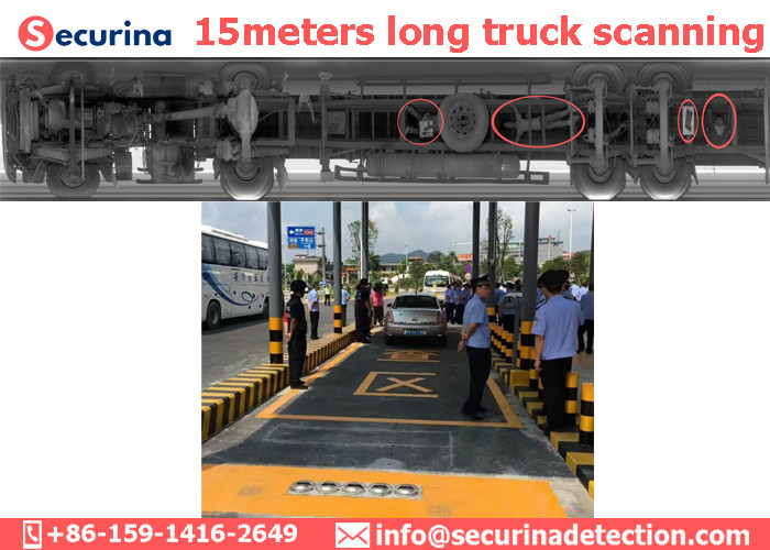 LED Illumination UVSS System Stainless Steel 80W For Car Bomb Detection