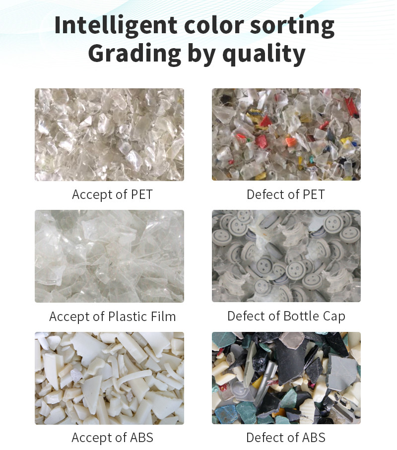 Waste Plastic Segregation Machine for PP PET Bottle Flake