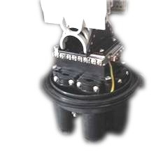 Black Color Fiber Optic Splice Closure , FOSC Fiber Optic Joint Closure