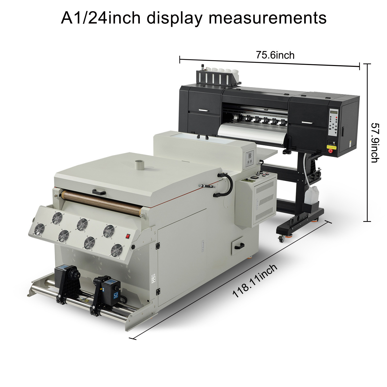 A1 DTF Printer 4 Heads Machine With High Speed Printing And Automatic Operation