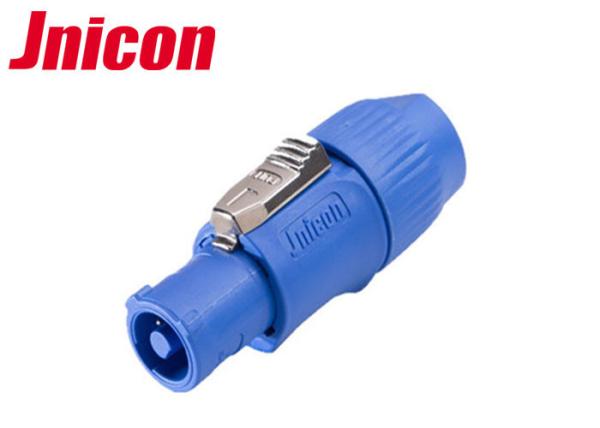 20A Powercon Watertight Electrical Plugs Connector Male 3 Pin For Outdoor LED