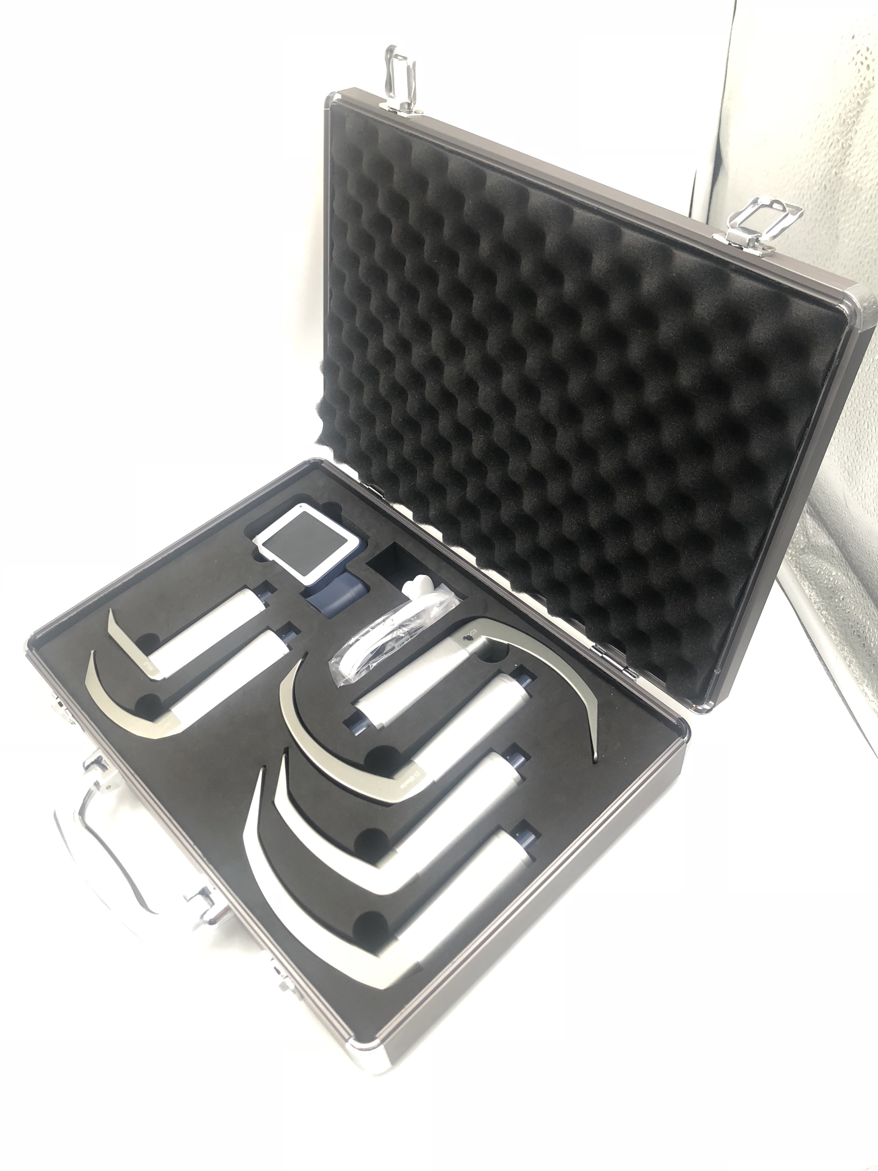 3 in 1 multifunctional mac blade and rigid stylet laryngoscope anesthesia difficult airway intubation video laryngoscope